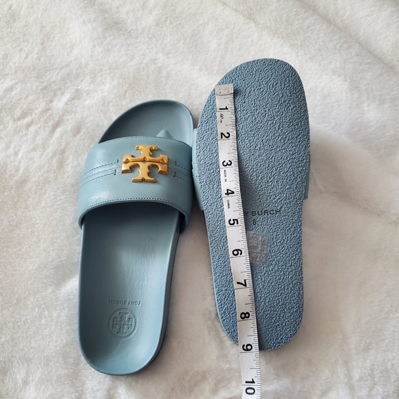 ⭐️LAST ONE⭐️SIZE 8🎉HOST PICK!🥳 NEW! TORY BURCH EVERLY ANATOMIC CLOUD SLIDE - Picture 10 of 15